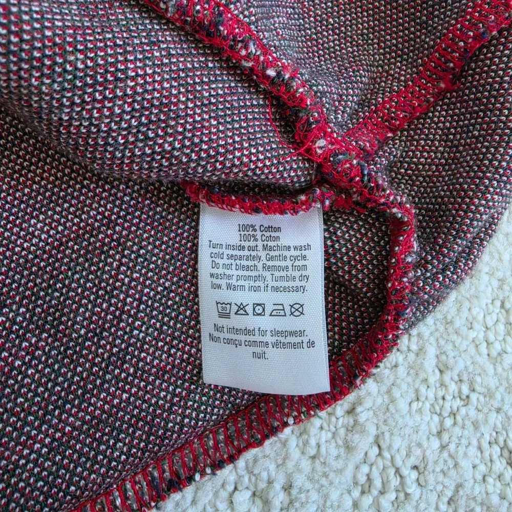 Janie and Jack Red Tartan Plaid Peter Pan Collar Holiday Dress size 12-18 Months